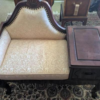 HKF147- Rosewood Telephone Table 