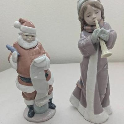 HKF090- Lladro Christmas Figures Lot #2