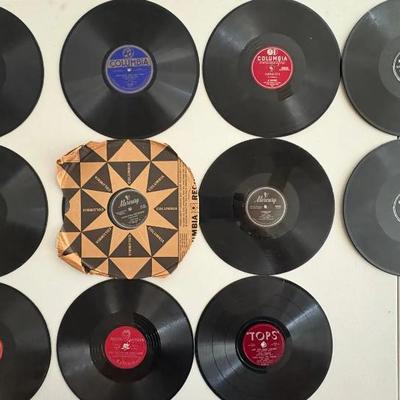 HKF085 11 10 Inch Gramophone Records 