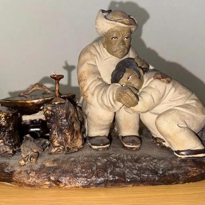 HKF089 - Chinese statue by Yang Yingcai “1/14/1997”