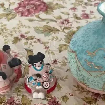 HKF029 Southwest Native American Pottery By Cleo Teissedre 