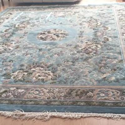 HKF352 Traditional Style Area Rug W/ Pad