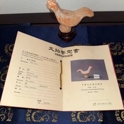 HKF274 Antique Chinese Pottery from Tang Dynasty 