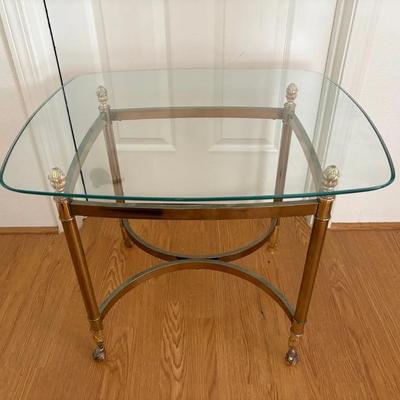 HKF134 Hollywood Regency Style Sofa Table 