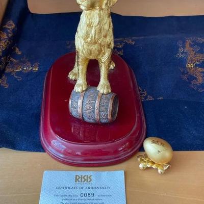 HKF032 - The Golden Dog With Egg