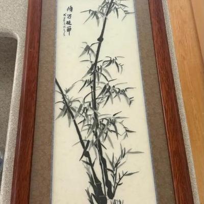 HKF013 - Chinese Bamboo Ink print 