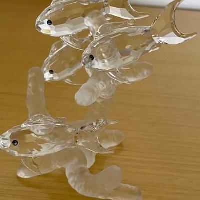 HKF236 - Swarovski Crystal Collectibles - “School Of Fishes”