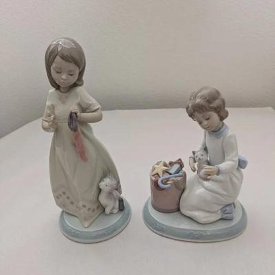 HKF086- Lladro Christmas Figurines #1