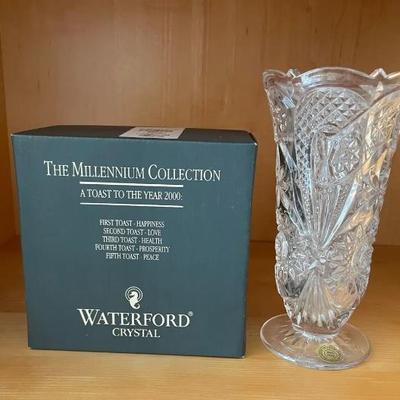 HKF118 - Two Crystal Classics -Waterford & Bohemian Czech