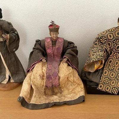 HKF111 - Three Rice/Straw Doll Collection 