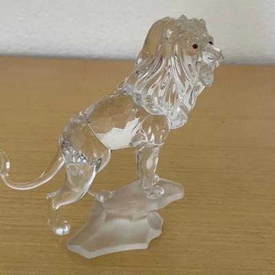 HKF363 - Swarovski Crystal Collectibles - "Roaring Lion"