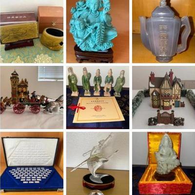This estate auction features a lifetime collection of fine art, original & limited edition art, antique collectibles, vintage...
