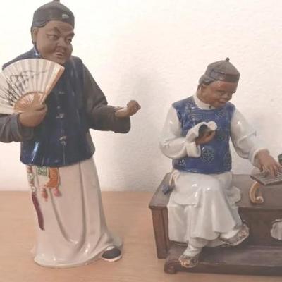 HKF185- Chinese Mudman Figurine - Shekwan Ceramics