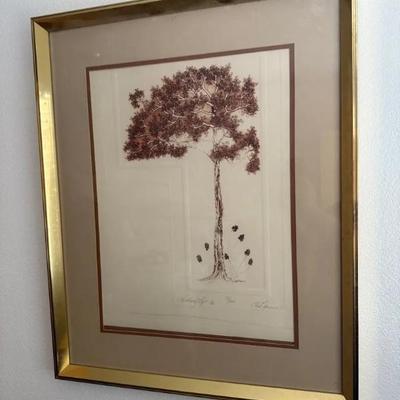 HKF128 Limited Edition Etch Print by William Barnum