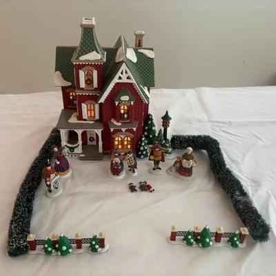 HKF248 The Original Snow Village Beacon Hill Victorian