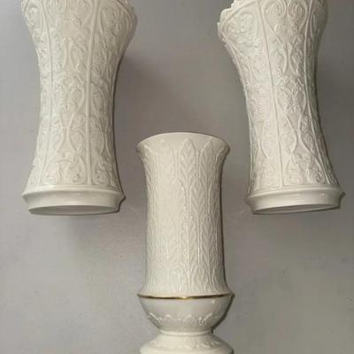 HKF106 Three Large Lenox Vases