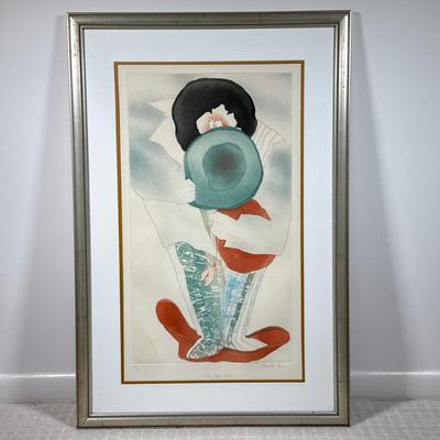 Charlotte Reine (French, b. 1956), Etching | Un deux trois...Etching with aquatint Pencil signed lower right and titled center margin...