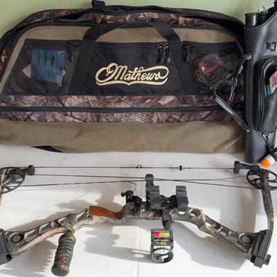 Mathew’s Archery Switchback XT Compound Bow + Case, Arrows & More! 