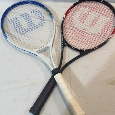 Pair of Wilson Tennis Rackets 