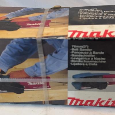 Makita 3” Belt Sander - NEW 