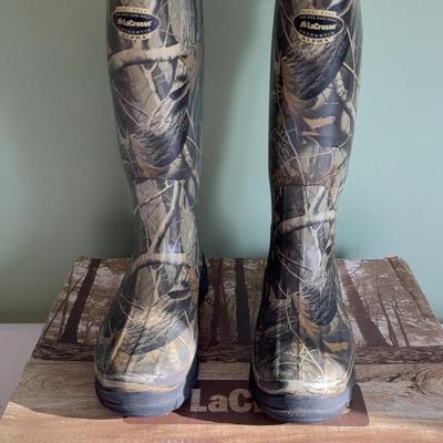 Lacrosse Alpha Burly Sport 18” Realtree Hardwoods - Size 10 Men’s 