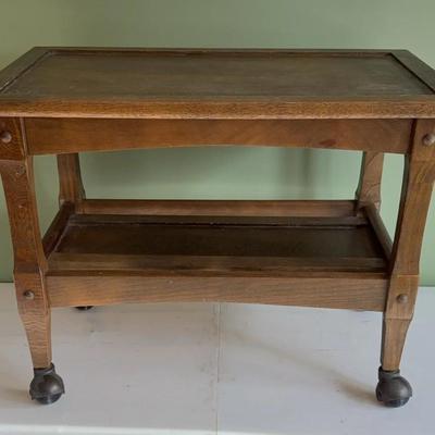 Small Rolling Drinks Trolley Table 