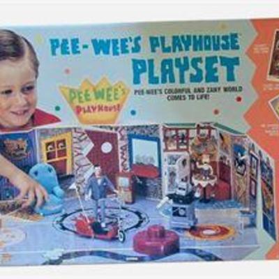 1988 unopened Pee-Wees Playhouse PLayset