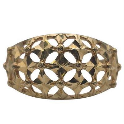 Lot 009   10K Yellow Gold Ring