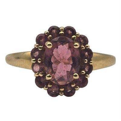 Lot 006   
14K Yellow Gold Pink Tourmaline Ring