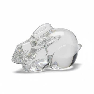Baccarat Bunny Figurine