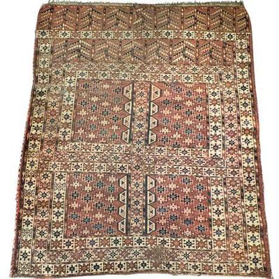 1920s Hachli Persian Rug