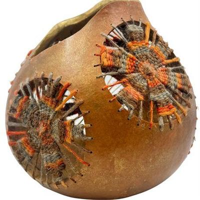 Teneriffe Lace Woven Gourd