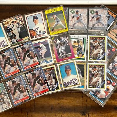 70+ Collectible Nolan Ryan Baseball Cards