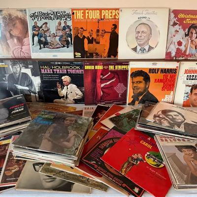 Vintage Record Albums (80+), Large Variety 