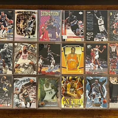 36 Collectible NBA Basketball Cards #1