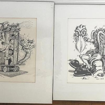 Original Art Work By Douglas Craig