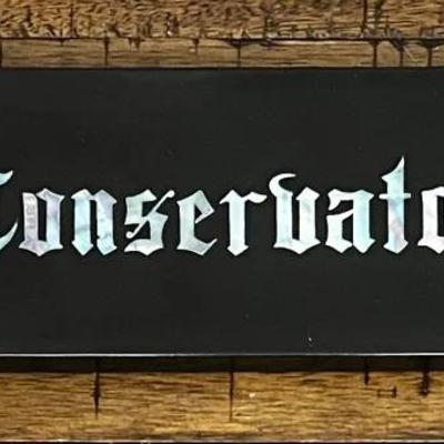 Cincinnati Conservatory Of Music, Mother Of Pearl Inlay Sign
