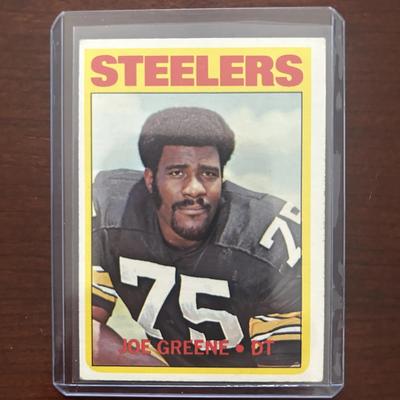 1972 Topps Football Card. Joe Green - Pittsburgh Steelers. Card #230