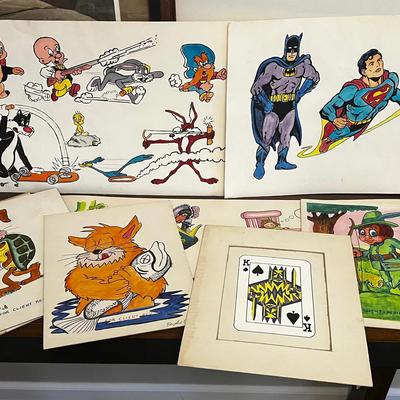 Original Cartoon - Comic Art Work By Douglas Craig