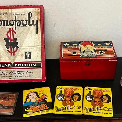 Antique & Vintage Toys, Games, Bank, Wizard Of Oz Cards