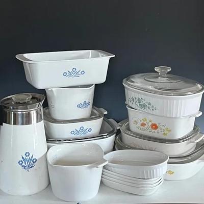 Corning Ware Cookware, Mixed Patterns (15)