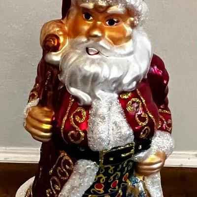 Waterford Christmas Ornament, Santa Claus