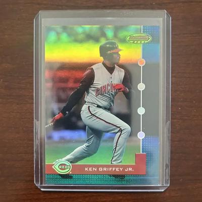 Ken Griffey Jr. Bowmans Best Refractor. Numbered out of 499. Card #5