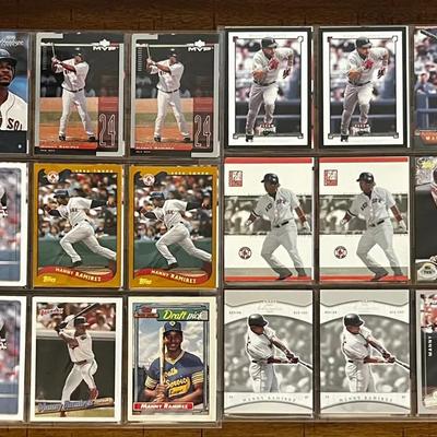 60+ Collectible Manny Ramirez Baseball Cards, Rookies, Sample Card