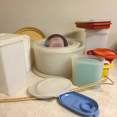 Mid Century Tupperware Kitchen Storage