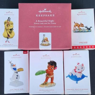 Disney Keepsake Character Ornaments 