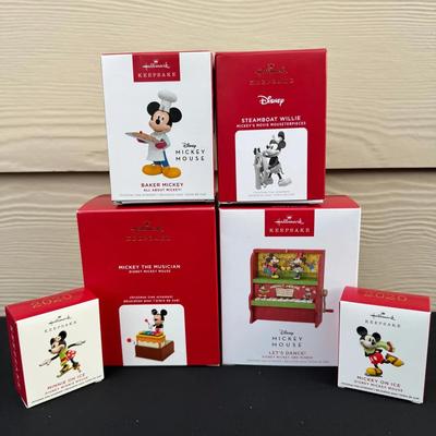Mickey Mix Hallmark Ornaments