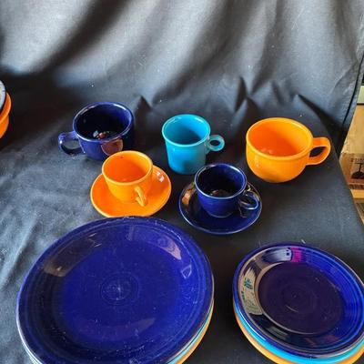 Fiesta Plates And Cups