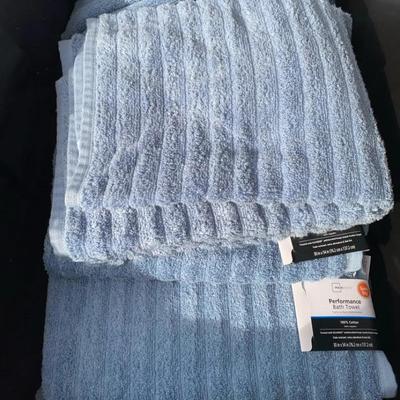 Light Blue Towels