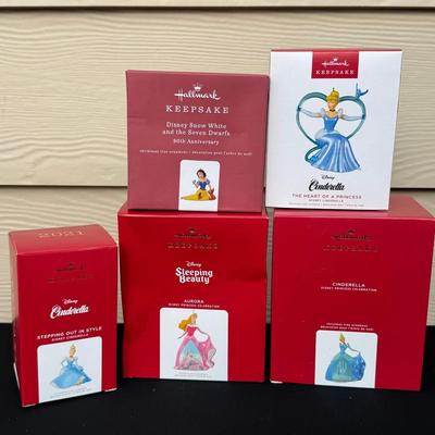 More Disney Princess Ornaments